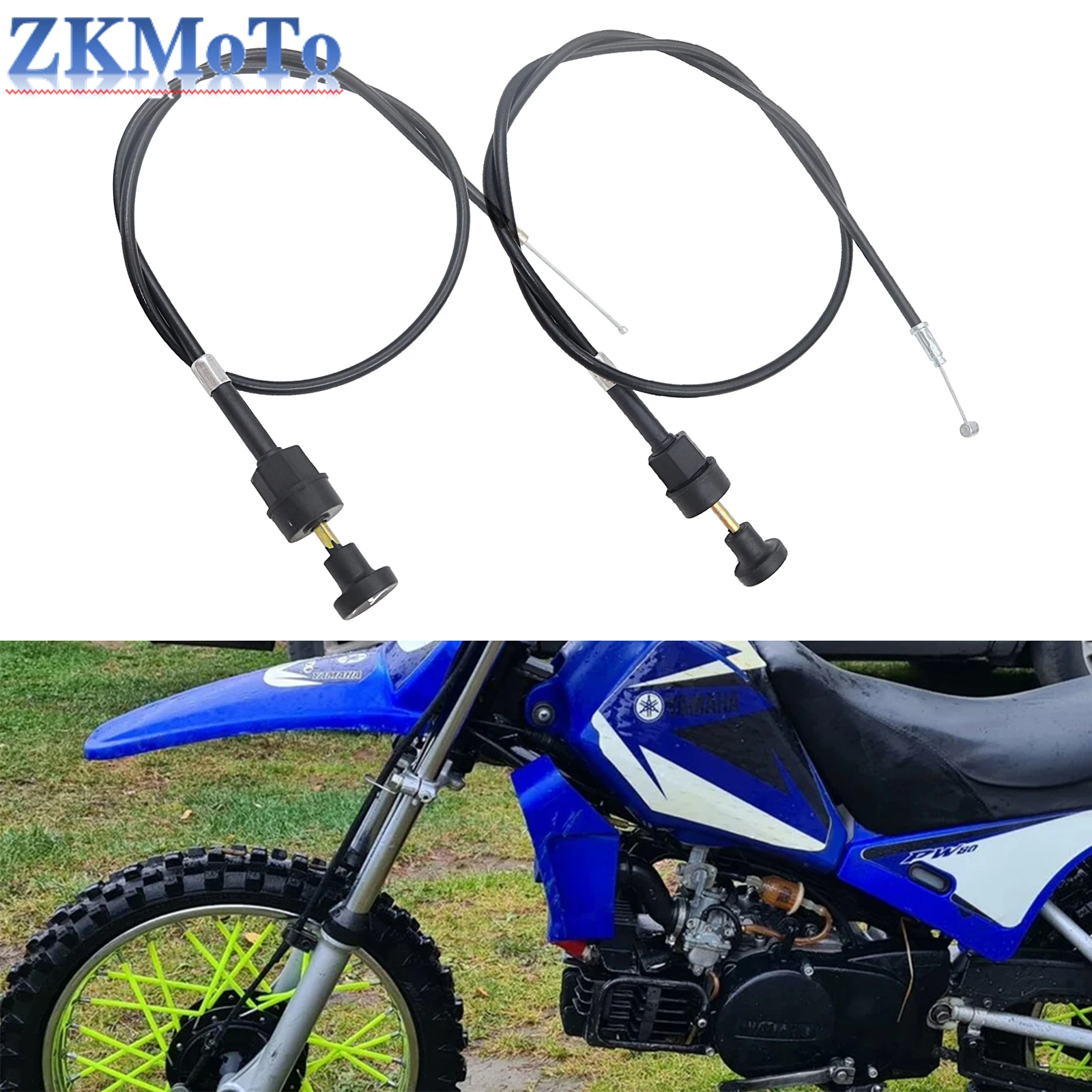 Cable de acelerador Yamaha PW50 PW80 para carburador de moto