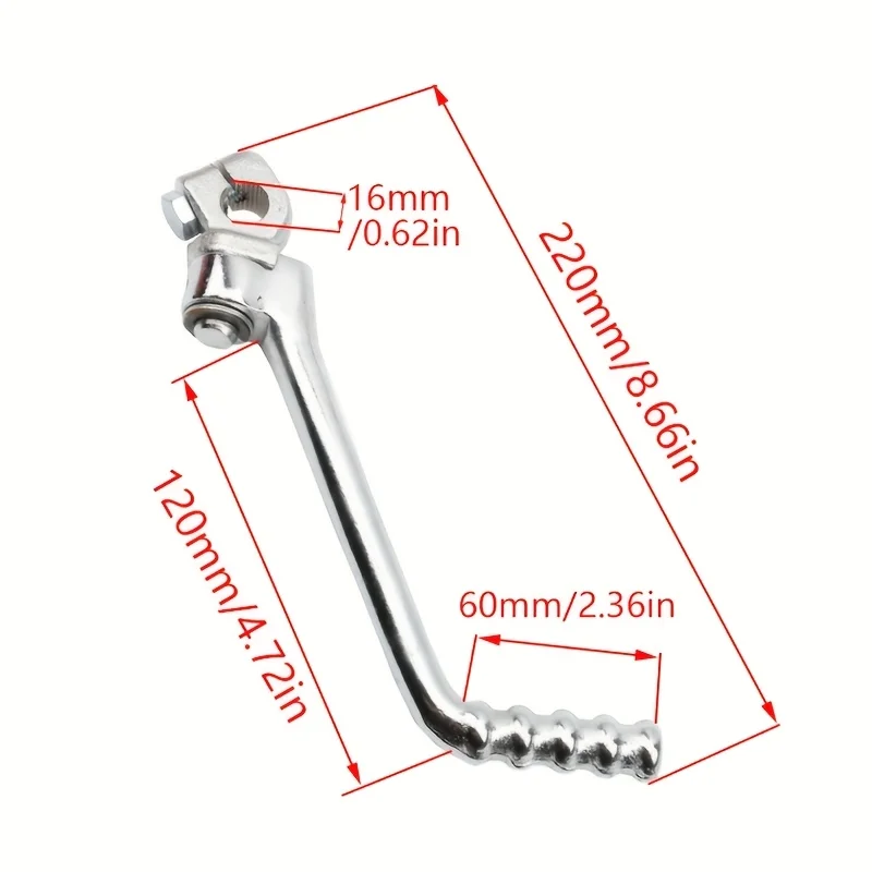 Palanca de arranque 16/13 mm para YX 140-250cc pit bike - imagen 3