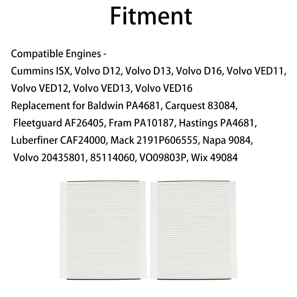 Filtro de habitáculo 20435801 para camión Volvo VNL 780/760 - imagen 5