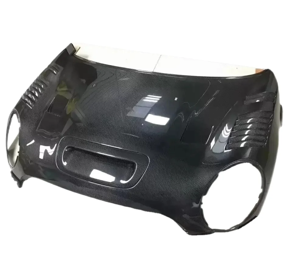 Capó de fibra de carbono real tipo AG para MINI Cooper R55-R58 - imagen 3
