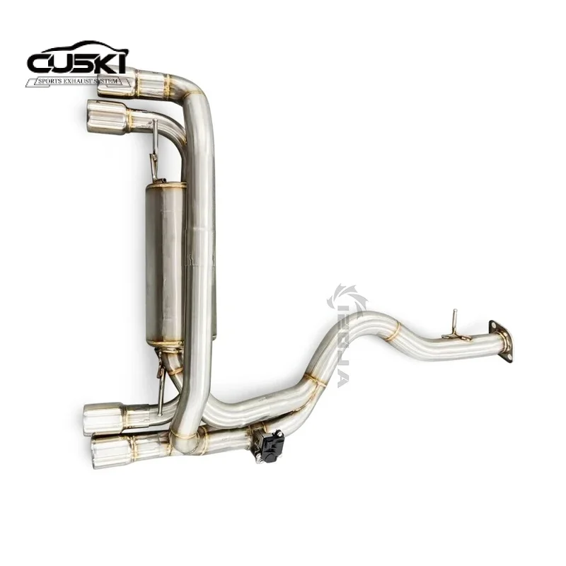 Válvula de escape deportiva BMW 1M E82 3.0 N54 de acero inoxidable - imagen 2
