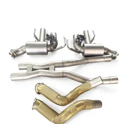 Bajada de escape acero inoxidable Ferrari Roma 3.9T biturbo