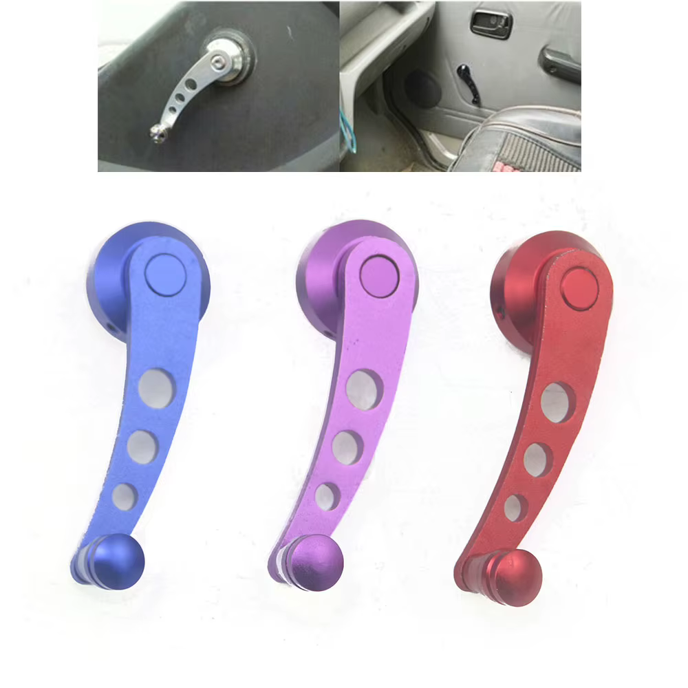 Manivela universal de aluminio para elevalunas de coche