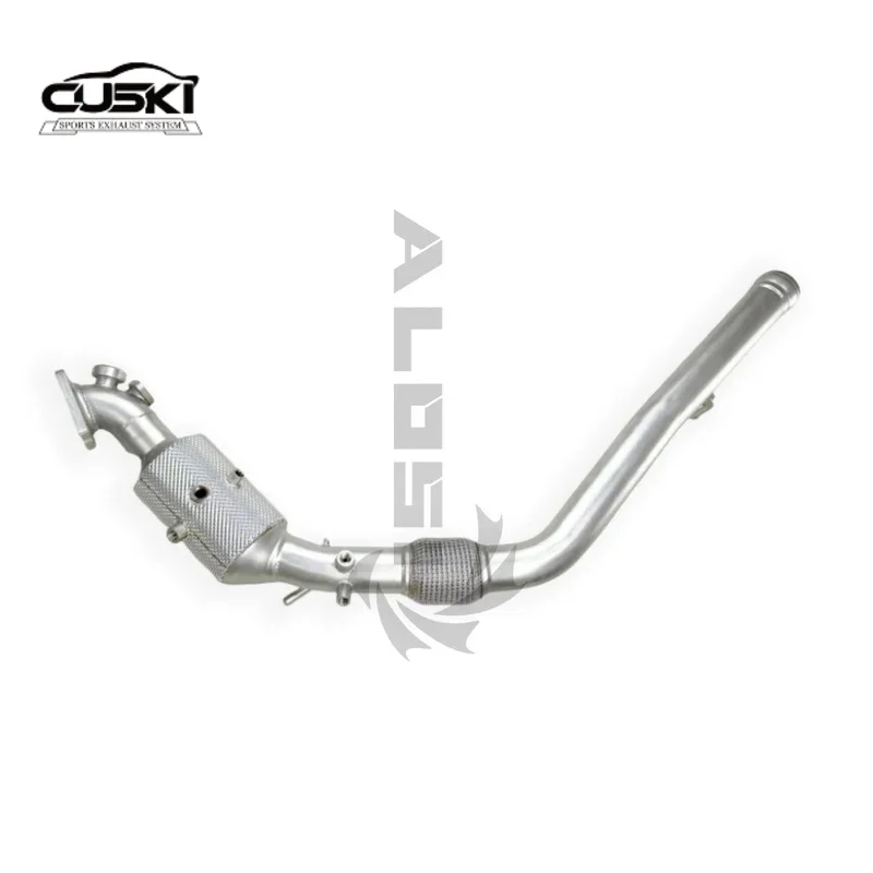 Tubo escape inferior acero inoxidable Jeep Wrangler Rubicon JL 2.0T - imagen 2