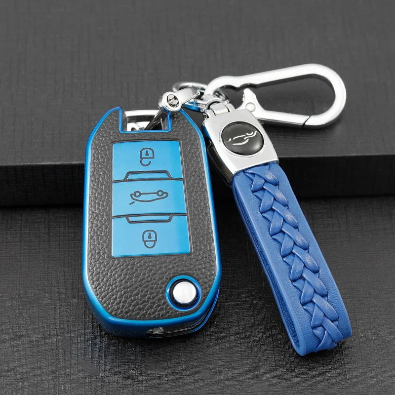 Funda de cuero TPU para Peugeot Citroen – asiento coche 208 3008 DS4 - imagen 4