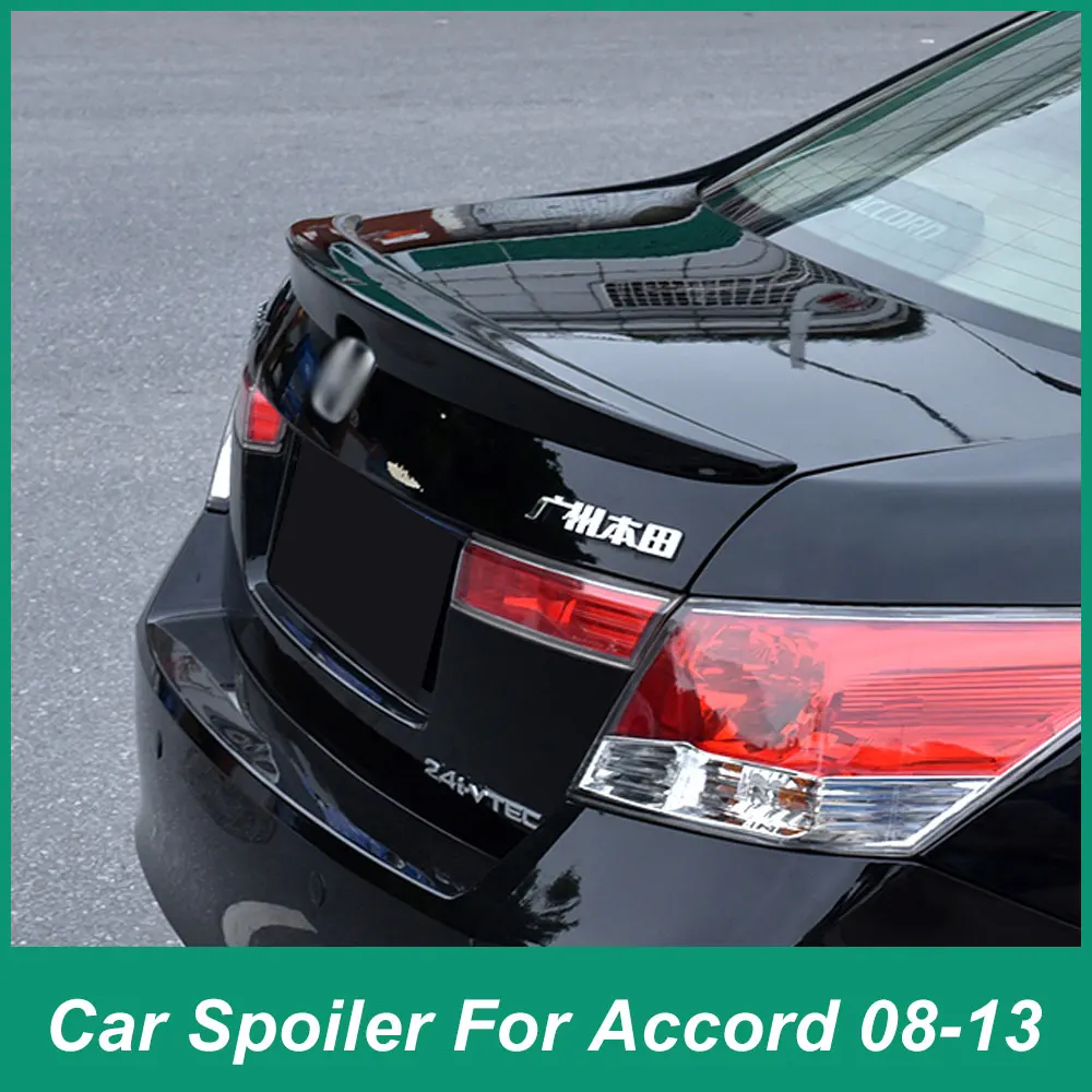 Alerón trasero Honda Accord 2008-2013 estilo pato negro carbono