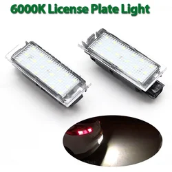 Luz de matrícula LED sin errores Renault Mégane III, Clio y Laguna II