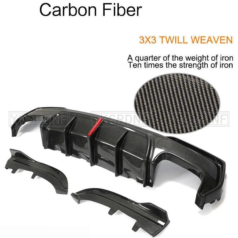 Difusor trasero fibra de carbono BMW M440i G22/G23 M-Tech - imagen 5