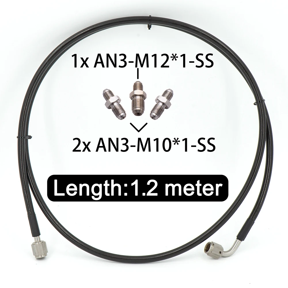 Línea de embrague inoxidable AN3 para Honda Civic Si 2006-2015 - imagen 2