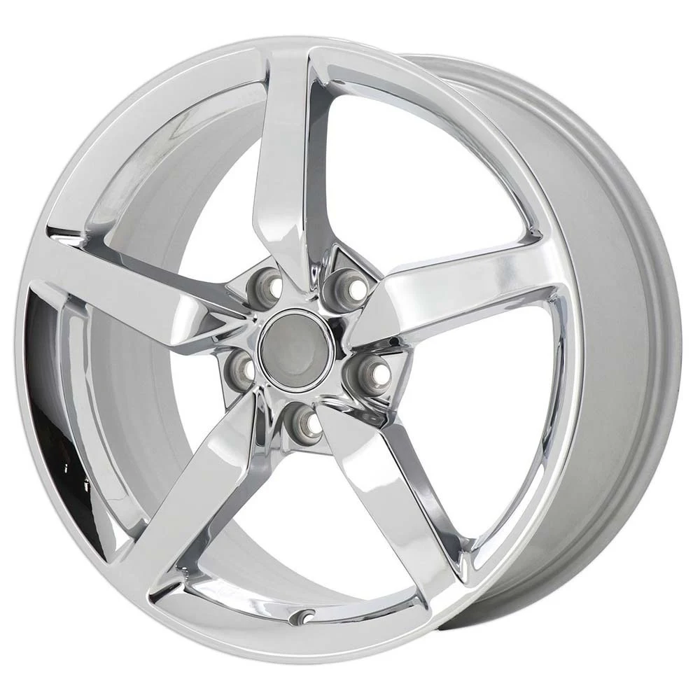 Llantas forjadas negras brillantes para Chevrolet Corvette - imagen 3