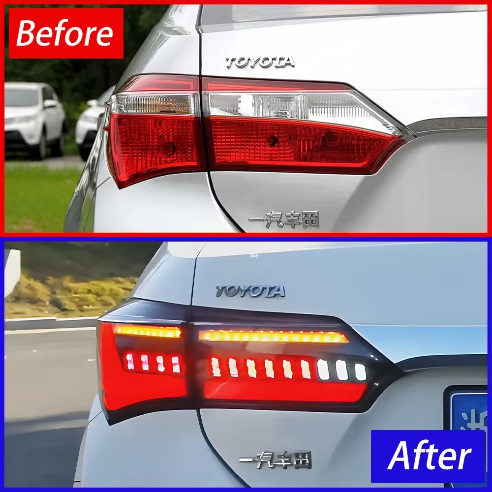 Pilotos traseros LED Toyota Corolla 2014-2017, intermitente dinámico - imagen 3