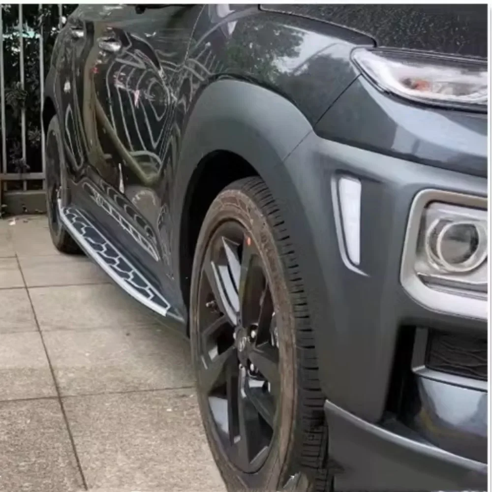 Kit pedales laterales aluminio estribos Hyundai Kona Encino - imagen 3