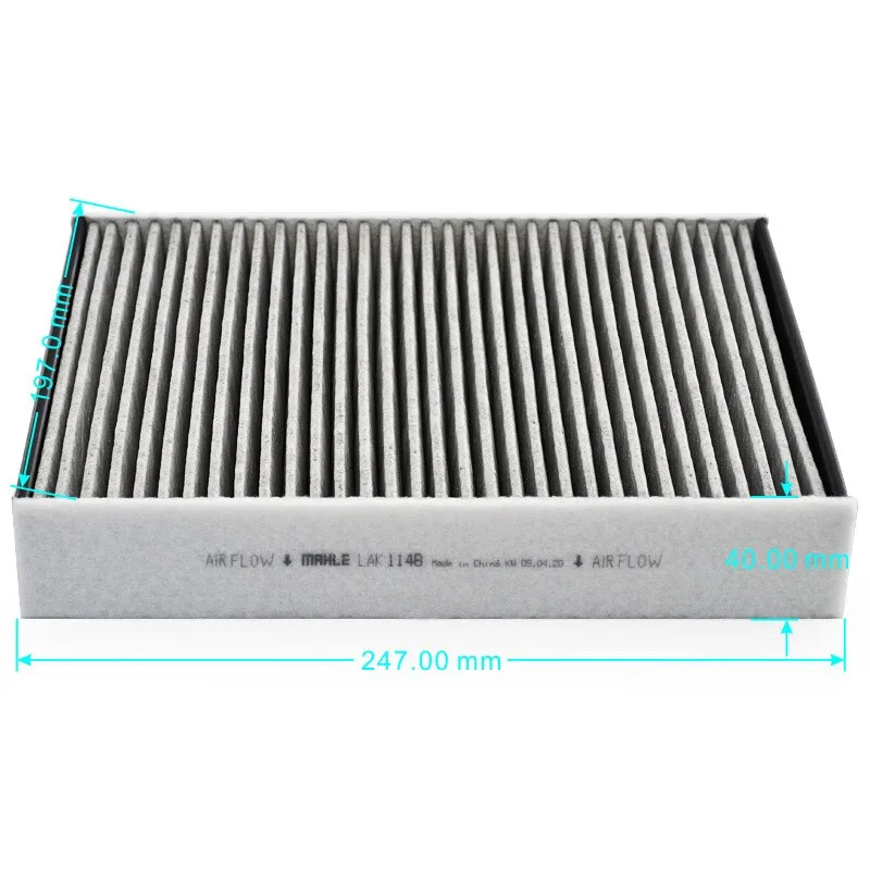 MAHLE 64119237554 filtro de habitáculo BMW Serie 1/3/4 F20-F32 - imagen 2