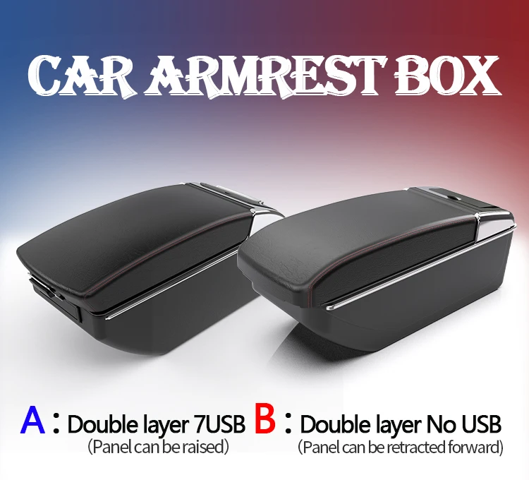 Caja Universal para reposabrazos de coche