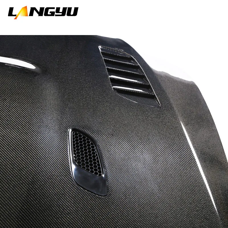 Langyu Capó de fibra de carbono para BMW Serie 3 E92 - imagen 5