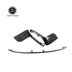 Parachoques delantero y alerón de fibra de carbono para BMW M2 G87