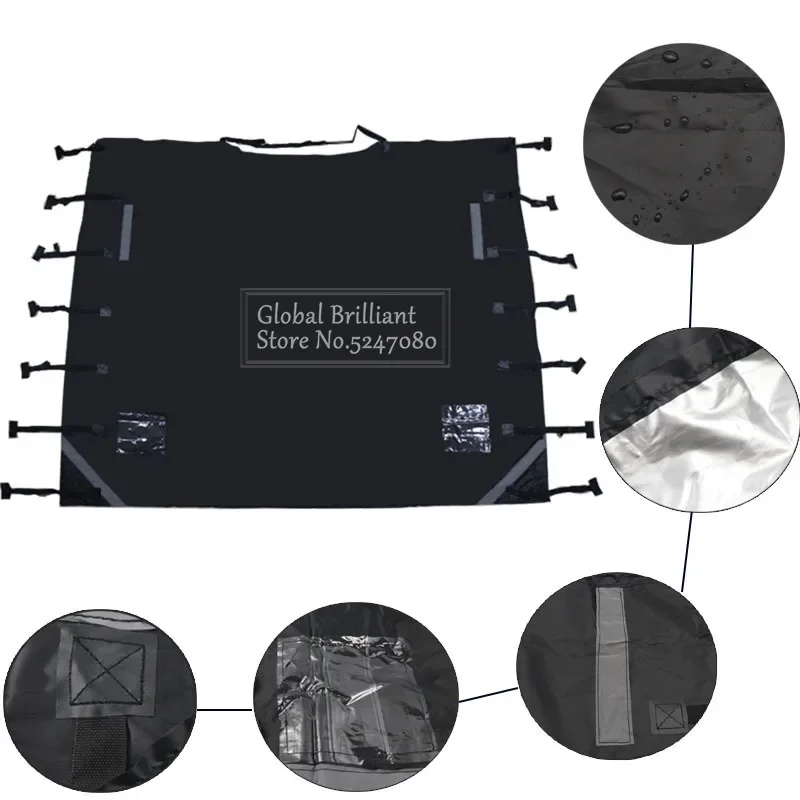 Funda impermeable para caravana con tiras reflectantes - imagen 3