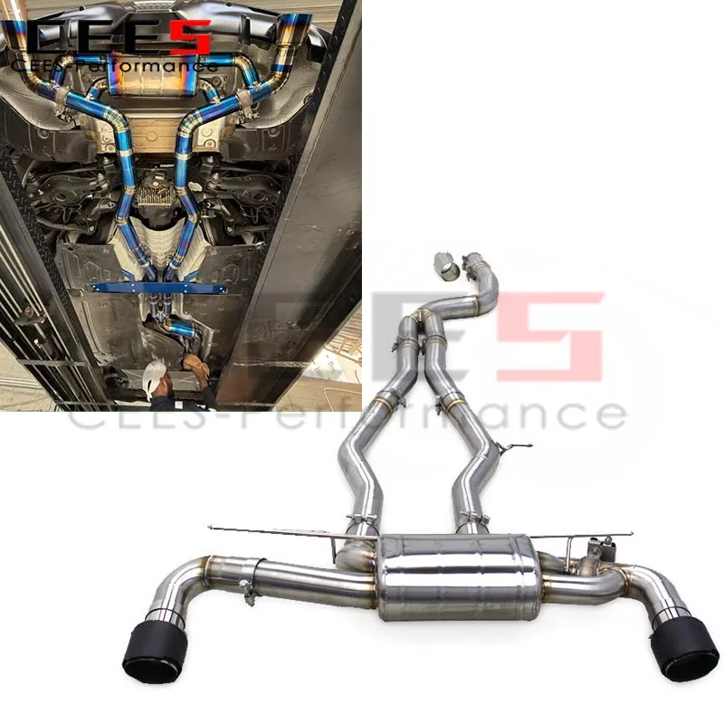 Kit escape catback cees Toyota Supra A90 3.0T 2020-2024