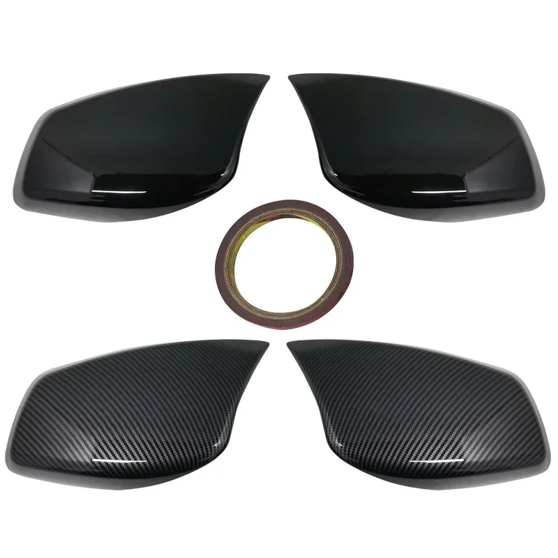 Carcasa fibra carbono retrovisor BMW E60 E61 2004-2008 - imagen 3