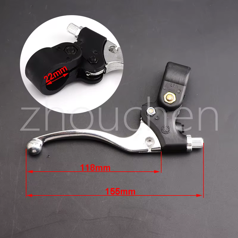 Manetas de freno izquierda y derecha para Mini Moto 39cc 47cc 49cc - imagen 2