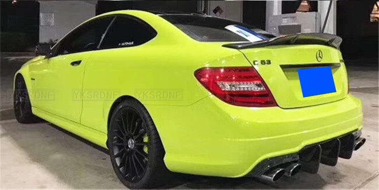 Alerón trasero fibra de carbono Mercedes W204 2008-2014 C180 C200 C63 - imagen 2