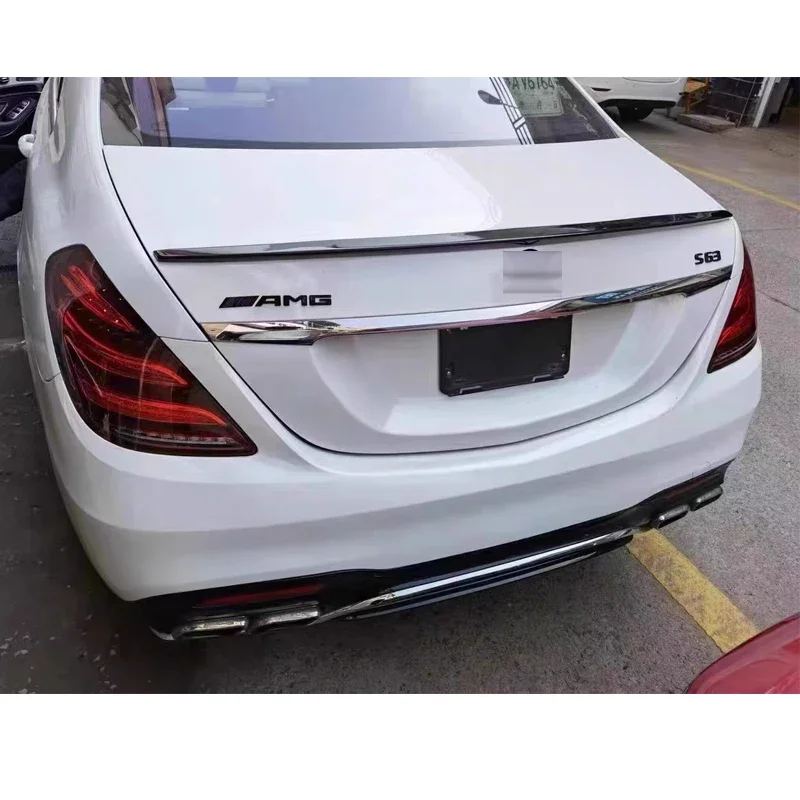 Alerón trasero negro ABS para Mercedes-Benz Clase S W222 2013-2020 - imagen 2