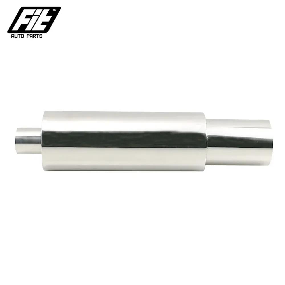 Silenciador deportivo universal de acero inoxidable 2-3,5 pulgadas - imagen 3