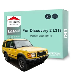 Bombillas LED CANbus para interior y maletero Land Rover Discovery II