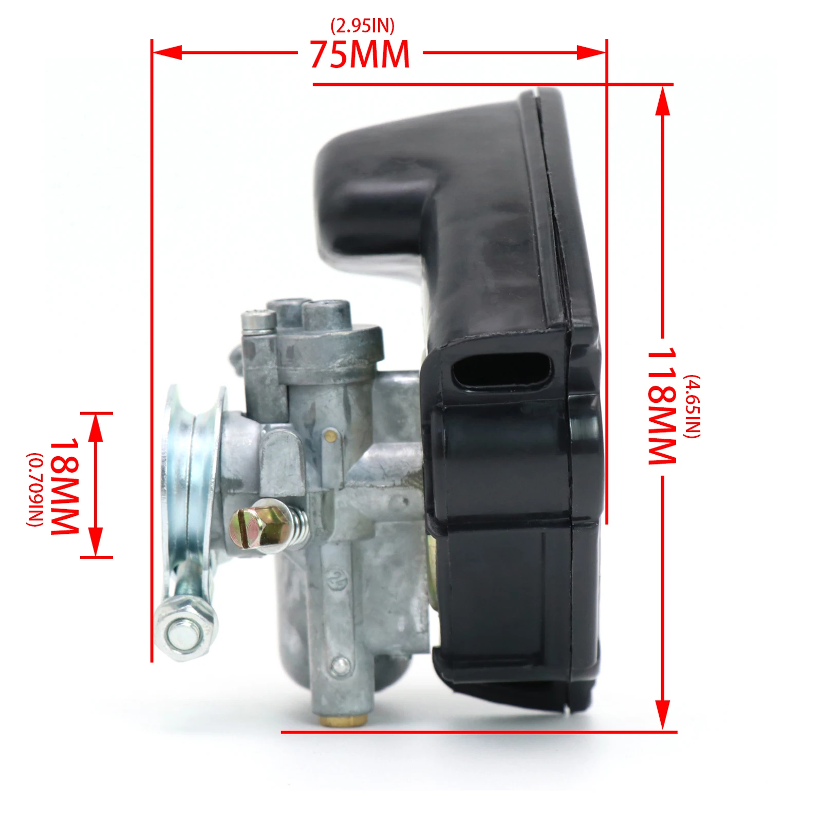 Carburador ZS Racing 13MM 13/192B ciclomotor MBK Motobecane 41 50 51 - imagen 2