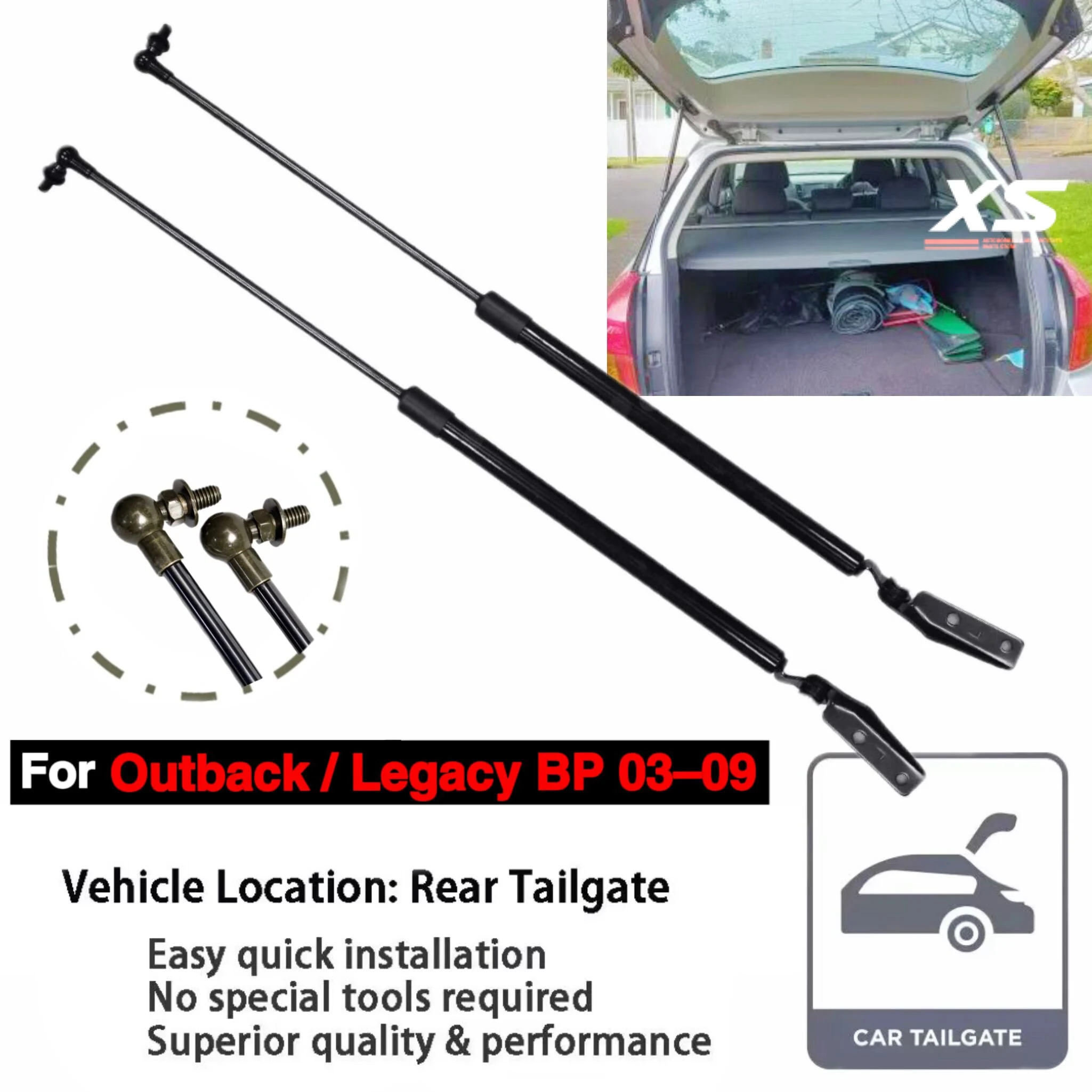Amortiguador de maletero para Subaru Legacy/Outback 2003-2009