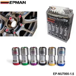 EPMAN tuercas de rueda M12 x 1,5/1,25 para Toyota y Volkswagen