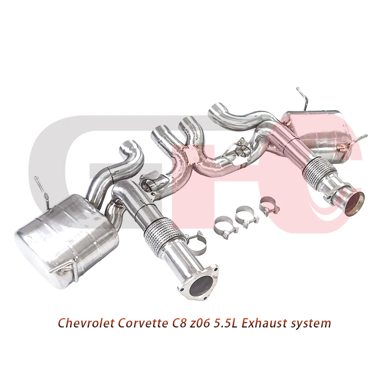 GFC silenciador catback con válvulas – Corvette C8 Z06 5.5L - imagen 4