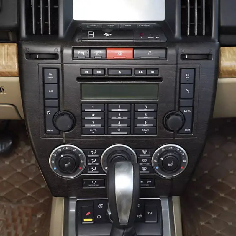 Marco Decorativo Consola A/C CD para Land Rover Freelander 2 2007-2012