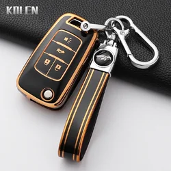 Funda TPU para llave coche Chevrolet Cruze, Aveo, Trax y Opel Astra