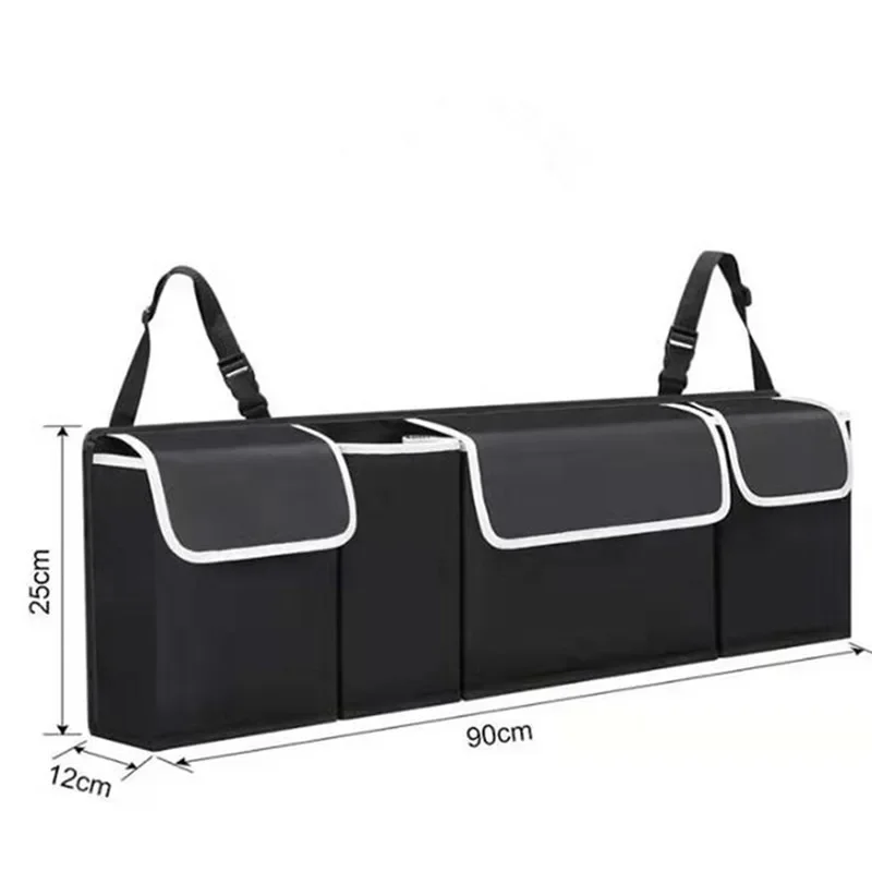 Oxford bolsa organizadora asiento trasero colgante ajustable - imagen 3