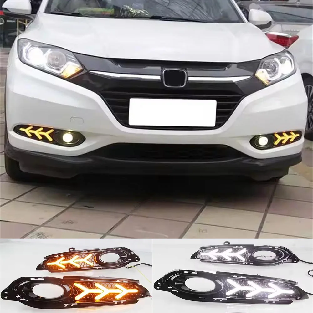 Molduras antiniebla con luz diurna e intermitente Honda HR-V 2014-2017