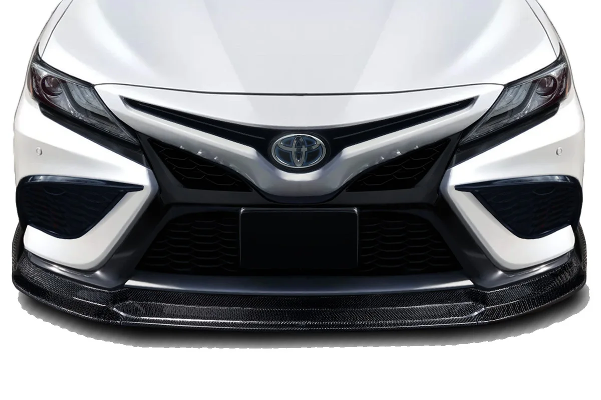 Labio delantero de fibra de carbono Toyota Camry XV70 2018-2023 - imagen 2