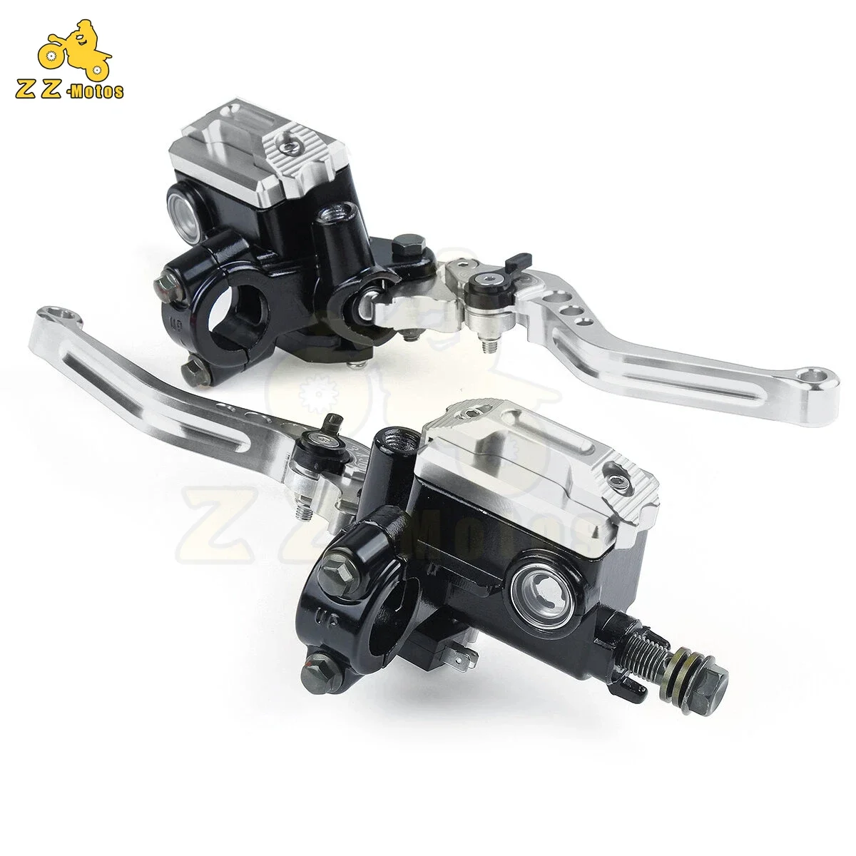 Palancas Moto Cilindro Maestro - Kit Freno Embrague Hidráulico Manillar - imagen 3