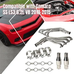 Colectores de escape inoxidables largos – Camaro SS LS3 6.2 V8