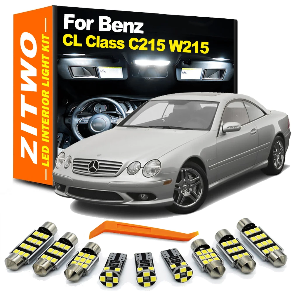 Kit luces LED interior Canbus ZITWO para Mercedes CL C215 1999-2006
