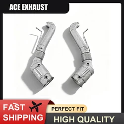 Bajante de escape ACE alto flujo para McLaren GT 4.0 V8 2019