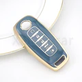 5 button grey cover