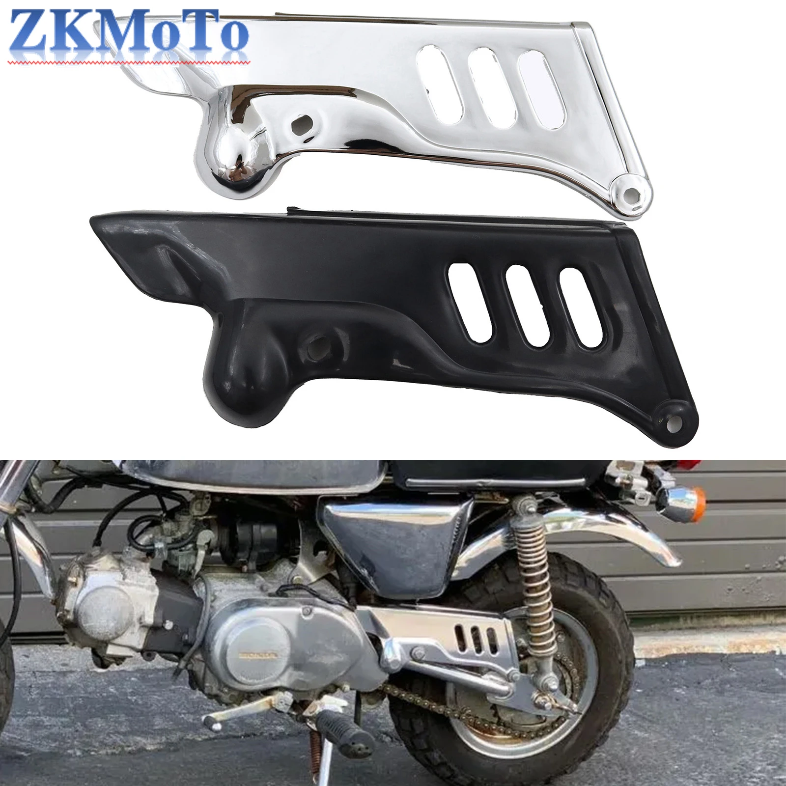 Protector de guía de cadena de plástico para Honda Z50