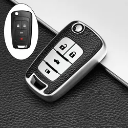 Funda para llave de coche 3/4 botones Chevrolet, Opel y Vauxhall