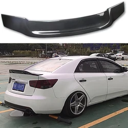 Alerón trasero de fibra de carbono para Kia Forte 2009-2016