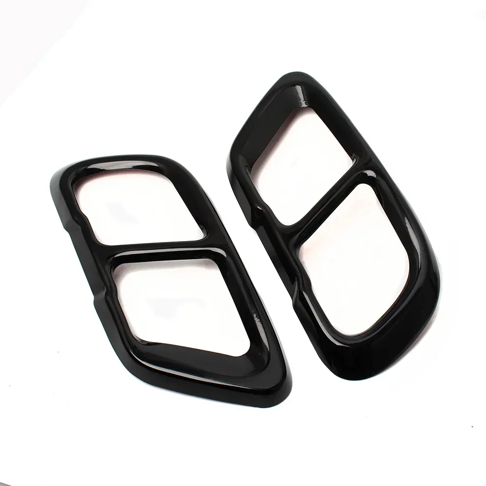 Embellecedor escape aluminio negro BMW X5 X6 X7 2019-2021 - imagen 3