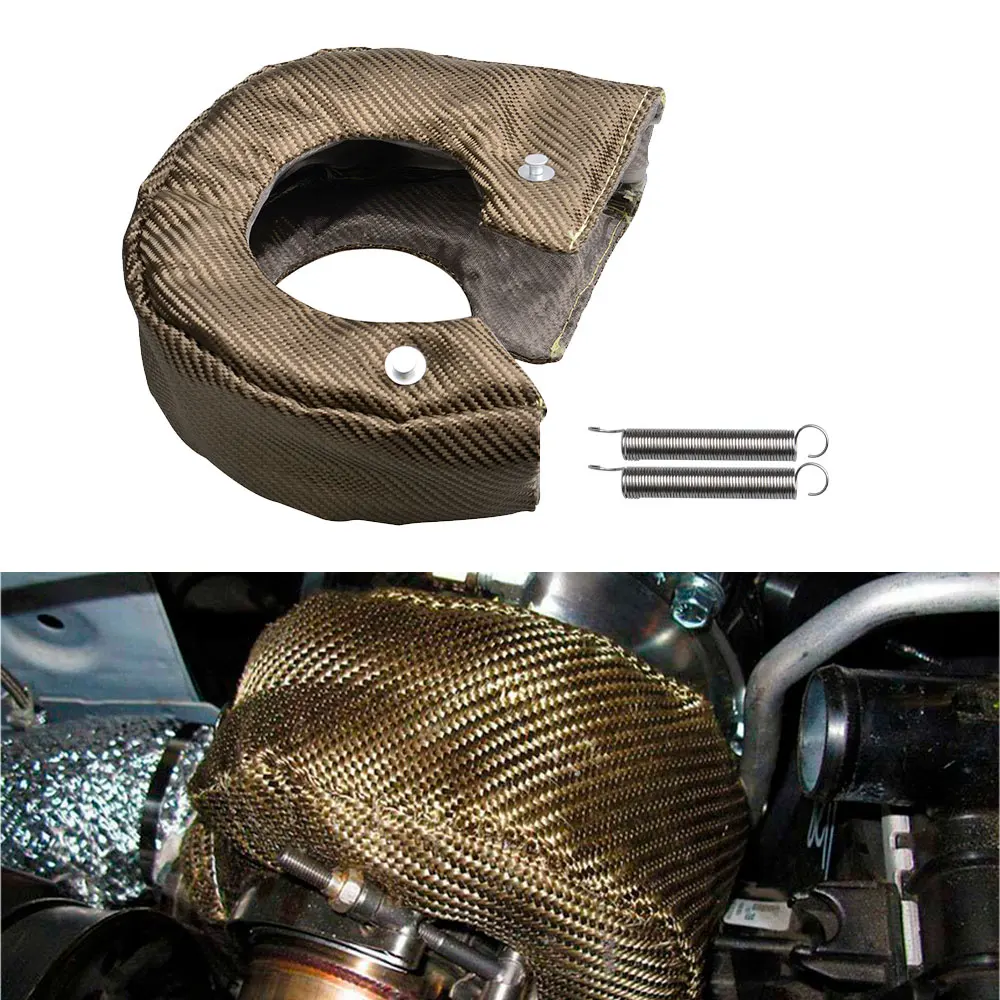 Manta térmica turbo de titanio para turbocompresor T2 T3 T4 T6 - imagen 3