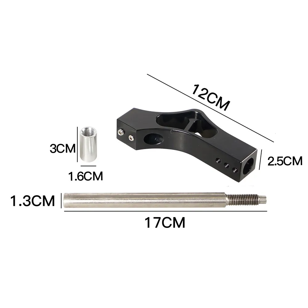 Extensor palanca cambios aluminio ajustable con adaptadores – Honda - imagen 2