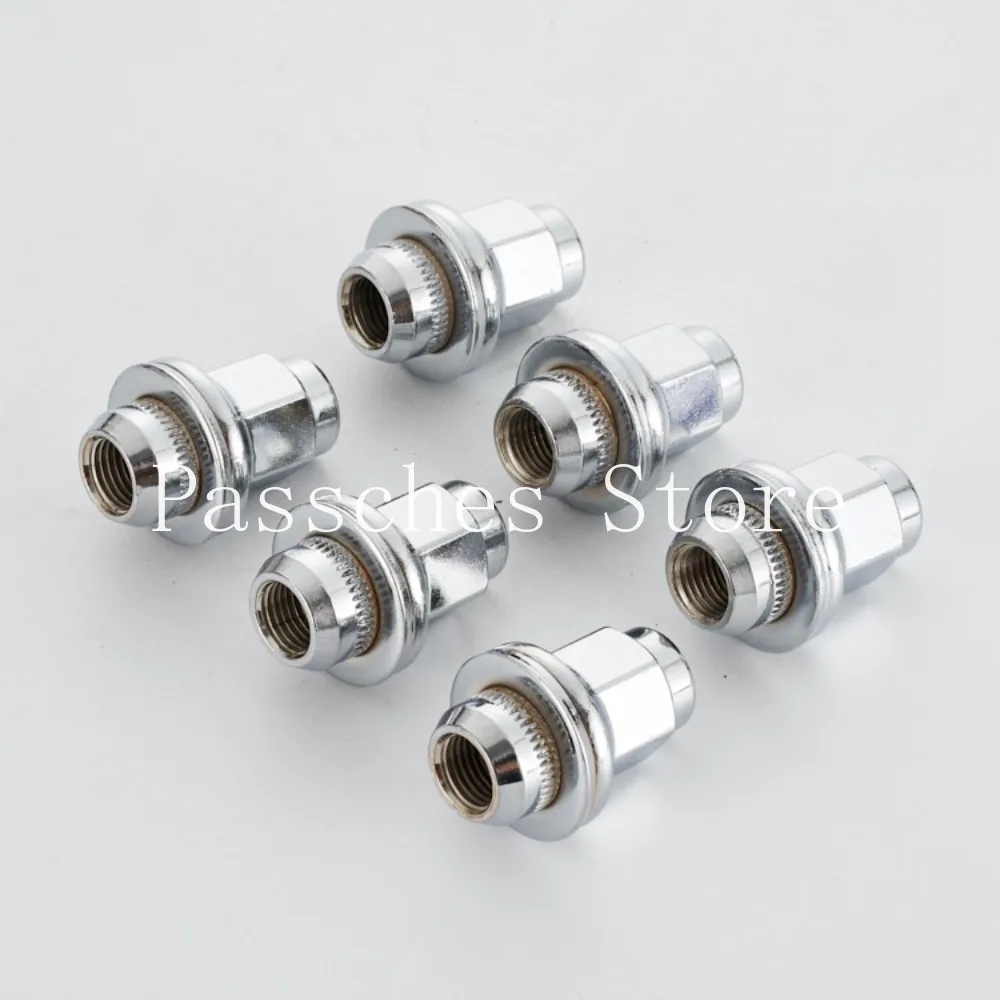5 uds tuercas de rueda tornillos de cubo para Nissan Patrol Y61 Y62 M14x1,5 hexagonal 21mm de espesor 42mm - imagen 5