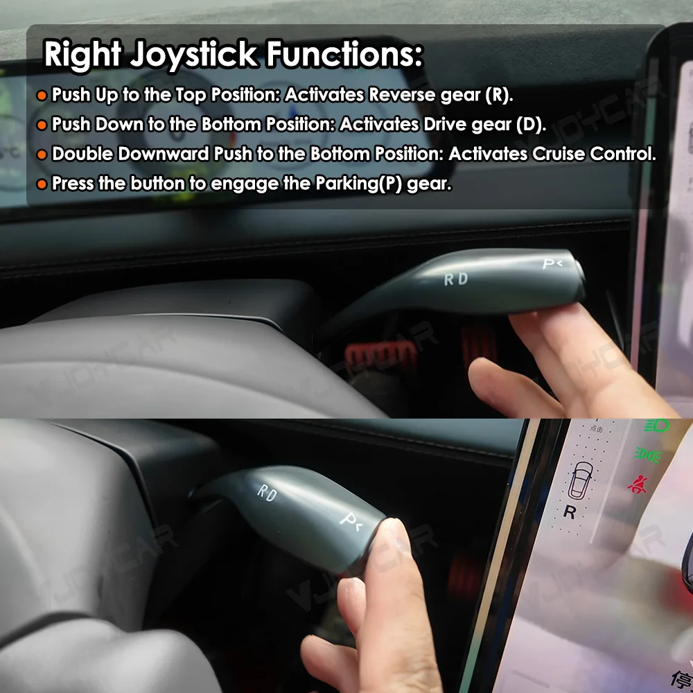 Palanca de cambios Vjoycar para Tesla Model 3 Highland 2025 - imagen 2